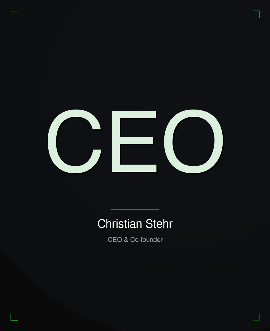 Christian Stehr · CEO & Co-founder e-auto